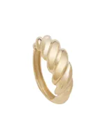 Poppy 18K-Gold-Plated Ring