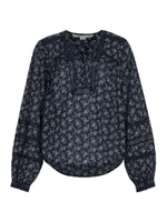 Kent Cotton Floral Blouse