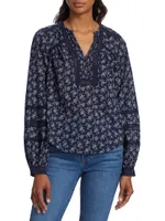 Kent Cotton Floral Blouse