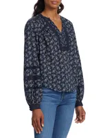 Kent Cotton Floral Blouse