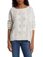 Lucille Rib-Knit Sweater