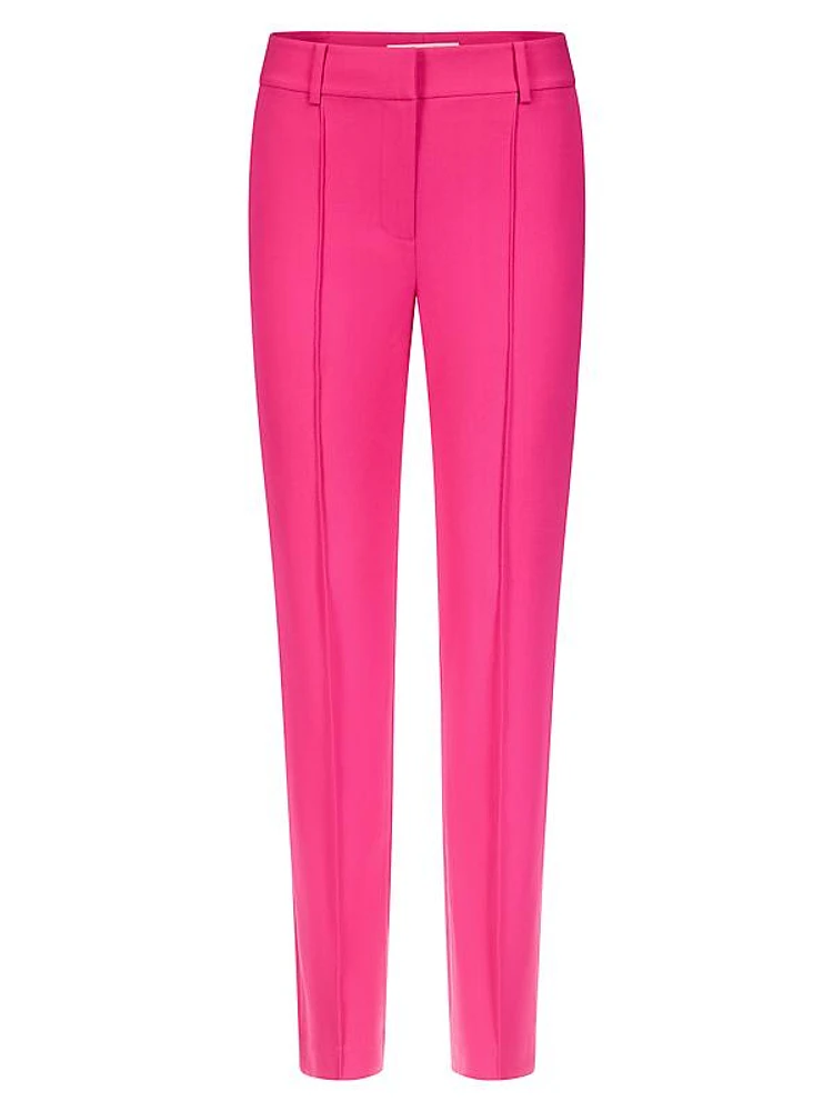 Skinny Seamed Ankle Pants