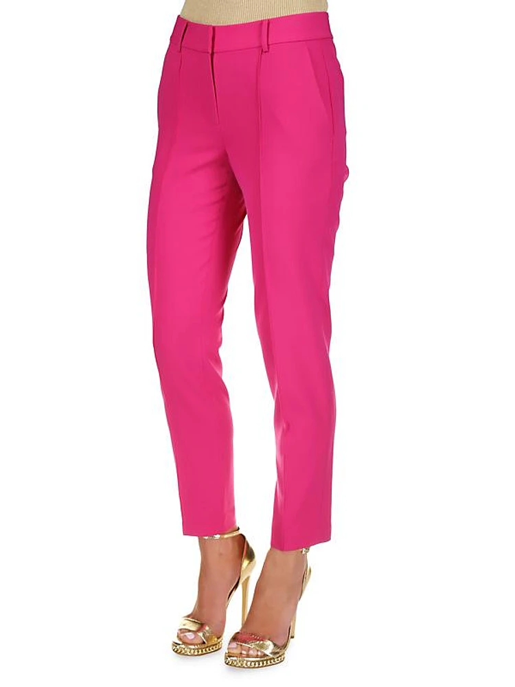 Skinny Seamed Ankle Pants