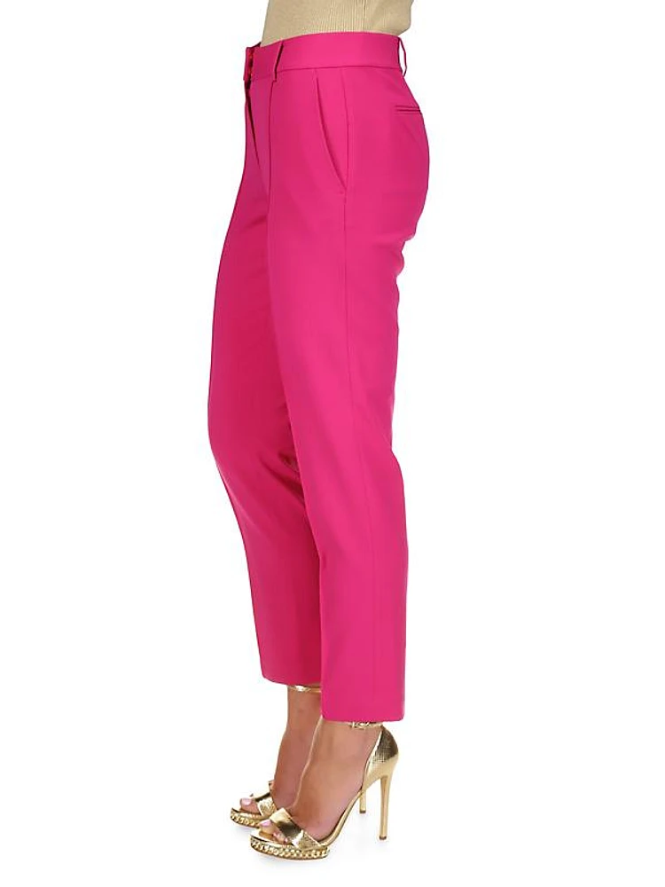 Skinny Seamed Ankle Pants