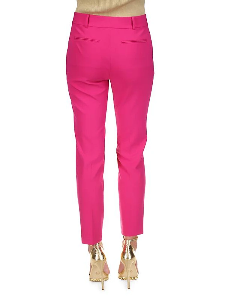 Skinny Seamed Ankle Pants