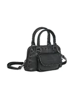 Sedona Leather Mini Top Handle Bag