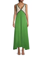 Sonora Naomi Colorblocked Maxi Dress