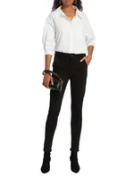 Jayla Zip-Cuff Skinny Jeans