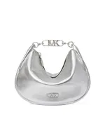 Small Kendall Metallic Leather Shoulder Bag