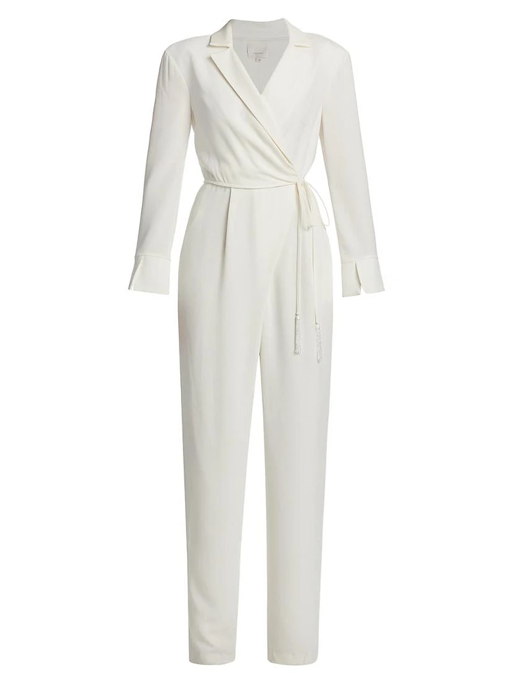 Holiday Macie Wrap Jumpsuit