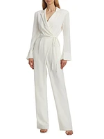 Holiday Macie Wrap Jumpsuit