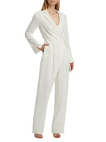 Holiday Macie Wrap Jumpsuit