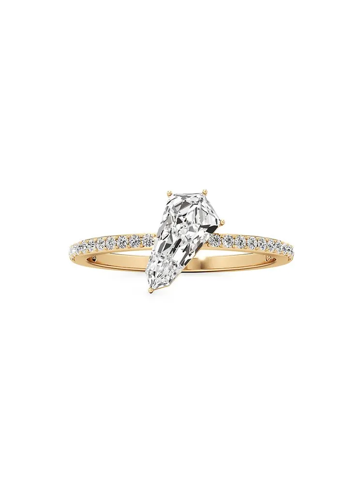 Phoenix 18K Yellow Gold & 1.15 TCW Lab-Grown Diamond Ring