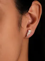 Phoenix 18K Rose Gold & 1.66 TCW Lab-Grown Diamond Stud Earrings