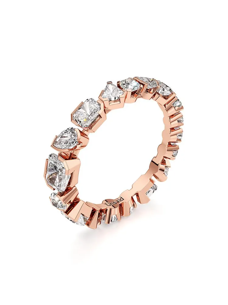 Meta 18K Rose Gold & 1.82 TCW Lab-Grown Diamond Eternity Ring