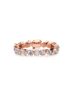 Meta 18K Rose Gold & 1.82 TCW Lab-Grown Diamond Eternity Ring