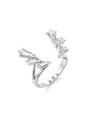 Phoenix Open 18K Gold & 1.47 TCW Lab-Grown Diamond Ring