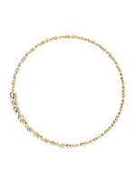 Meta 18K Gold & 22.70 TCW Lab-Grown Diamond Necklace