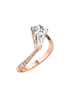 Phoenix Twist 18K Rose Gold & 1.68 TCW Lab-Grown Diamond Ring