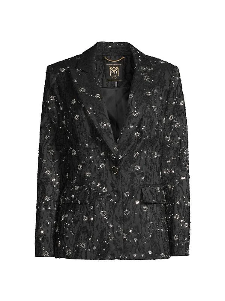 Alexa Sequined Blazer