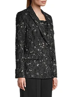 Alexa Sequined Blazer