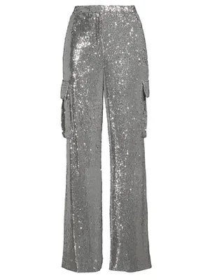 Saison Sequins Cargo Pants