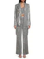 Saison Sequins Cargo Pants