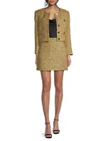 Pheobe Metallic Tweed Jacket