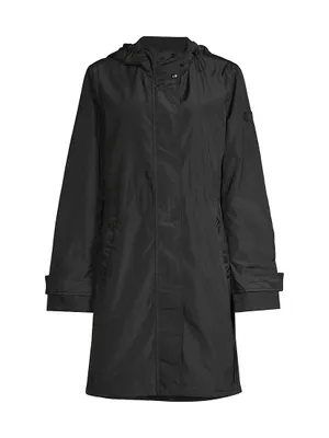 Zip-Front Hooded Anorak