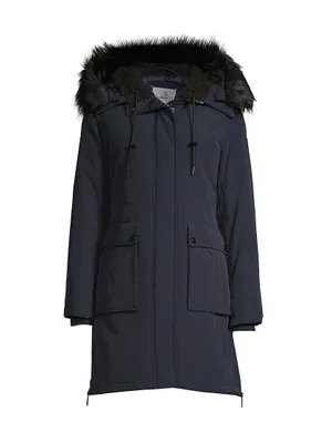 Hooded Parka Coat