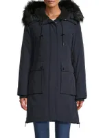 Hooded Parka Coat