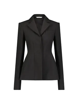 Waisted Basque Blazer