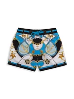 Little Boy's & Sea Charm Board Shorts