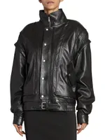 Oversized Jacket Lambskin