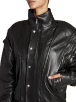 Oversized Jacket Lambskin