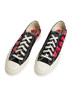 CdG PLAY x Converse Women's Chuck Taylor All Star Heart Low-Top Sneakers