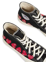 CdG PLAY x Converse Women's Chuck Taylor All Star Heart High-Top Sneakers