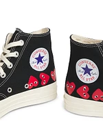 CdG PLAY x Converse Women's Chuck Taylor All Star Heart High-Top Sneakers