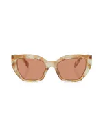 53MM Cat-Eye Sunglasses