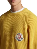 Moncler x Billionaire Boys Club Wool-Cashmere Crewneck Sweater