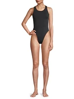 Sarah Trimmed One-Piece Swimsuit