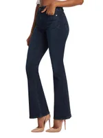 Farrah High-Rise Boot-Cut Jeans