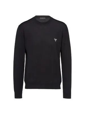 Superfine Wool Crew Neck Sweater