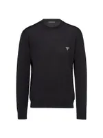 Superfine Wool Crew Neck Sweater