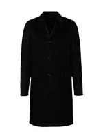 Wool And Angora Coat