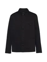 Single-Breasted Cotton Jacket