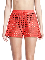 The Charlie Cotton Eyelet Shorts