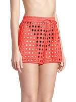 The Charlie Cotton Eyelet Shorts