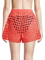 The Charlie Cotton Eyelet Shorts