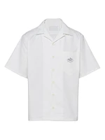 Short-Sleeved Cotton Shirt